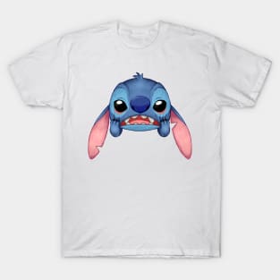 lilo and stitch funny cute stitch frustation T-Shirt